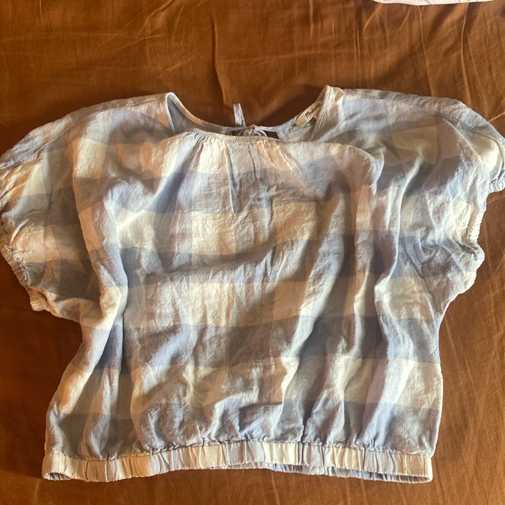 Madewell Linen Blend Top